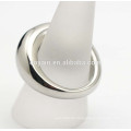 316L Edelstahl Chunky Silber spezielle Frauen Finger Ring